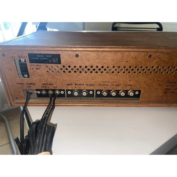 MORSE T600-A Stereo 8-Track tape player AM, FM & phono - Picture 6 of 8